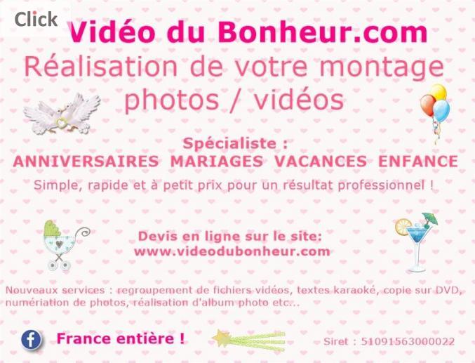 Prestation De Services Montage Video Pour Anniversaire Fetes Bapteme Mariage France Menton Click